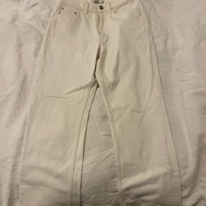 Wandler Cream Straight Leg Jeans